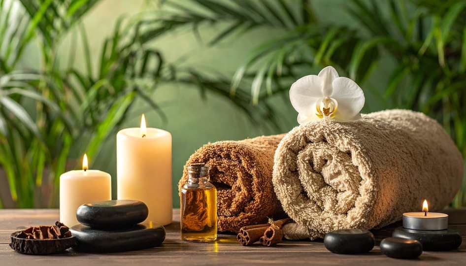Erotic massage scenes featuring Indians